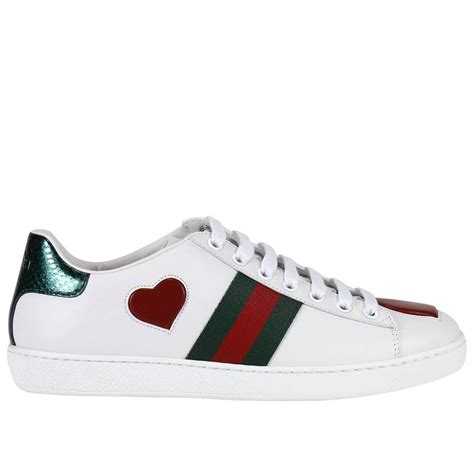 scarpe gucci con i cuori|Scopri la nuova collezione di scarpe Gucci donna su .